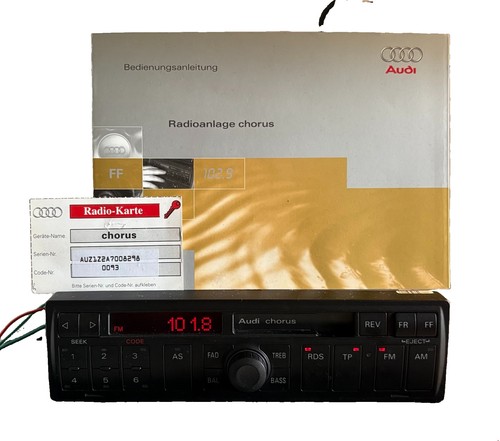 Original audi chorus radio - audi,