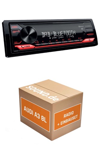 Autoradio einbaupaket mit jvc - einbaupaket,